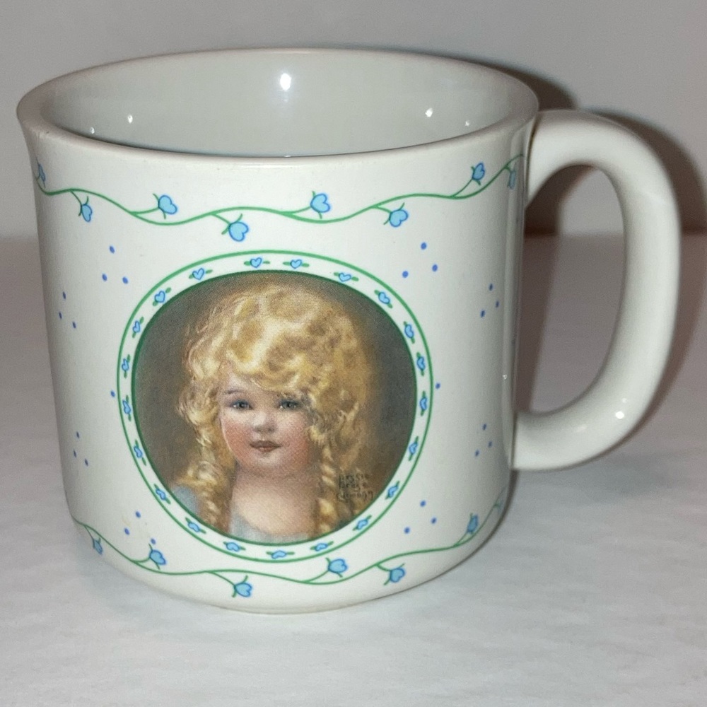 Bessie Pease Gutmann Goldy Locks Mug 1990 | Bessie Pease Gutmann Coffee Cup RARE